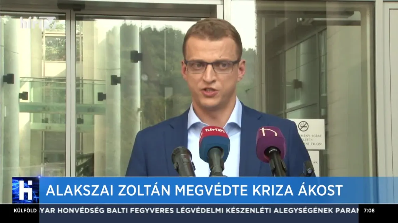 Alakszai Zoltán megvédte Kriza Ákost
