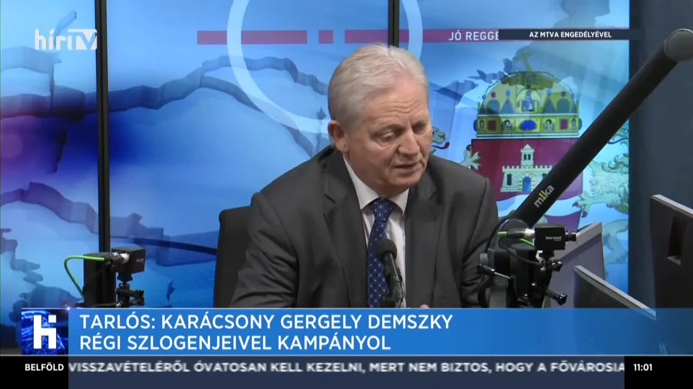 Tarlós István: Betarthatatlan ígéreteket tesz Karácsony Gergely