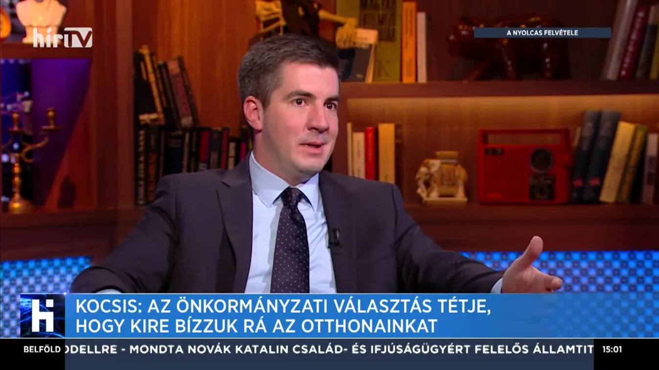 Kocsis: Az önkormányzati választás tétje, hogy kire bízzuk rá az otthonainkat