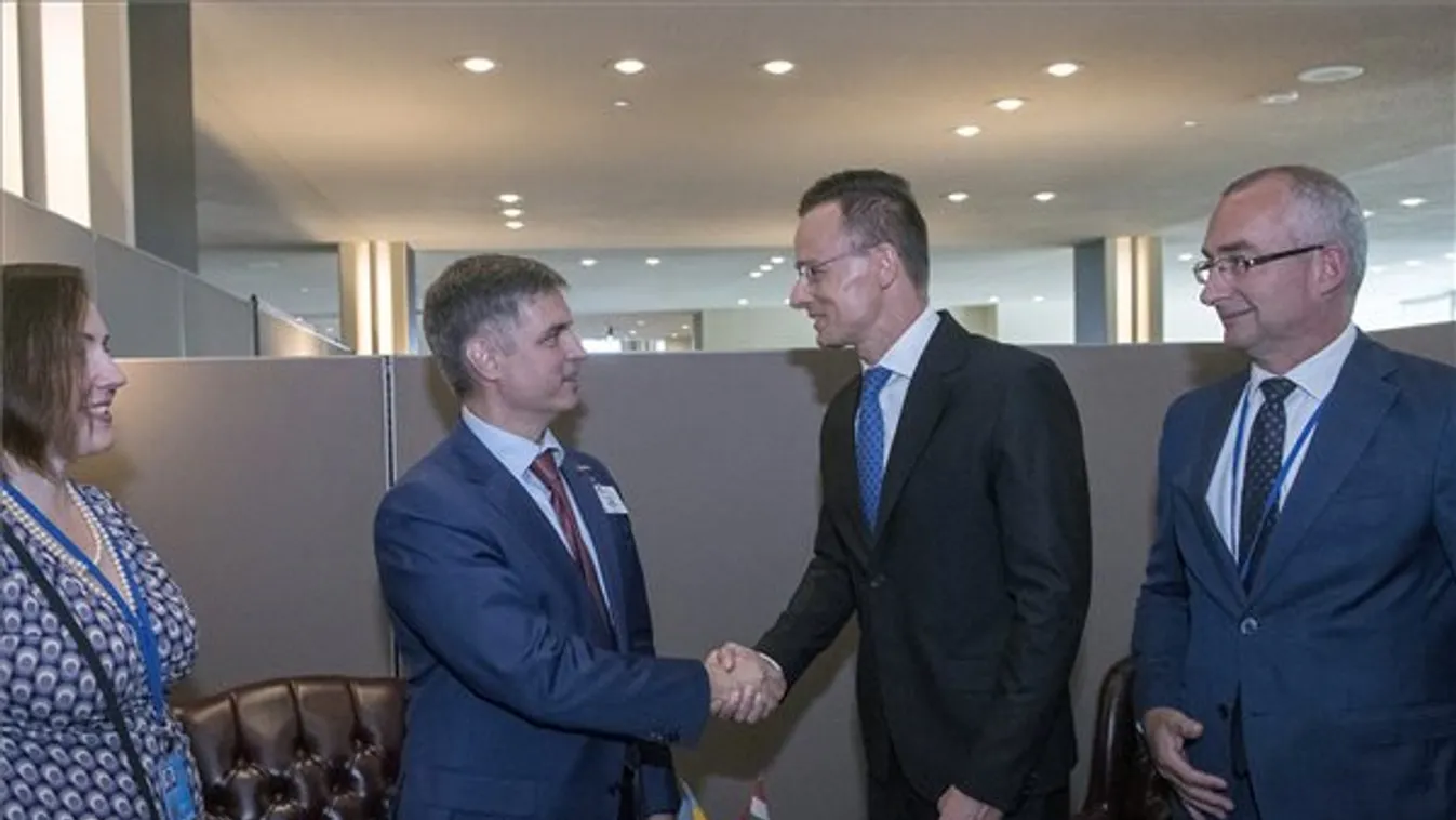 Szijjártó: Könnyebb a párbeszéd az új ukrán vezetéssel