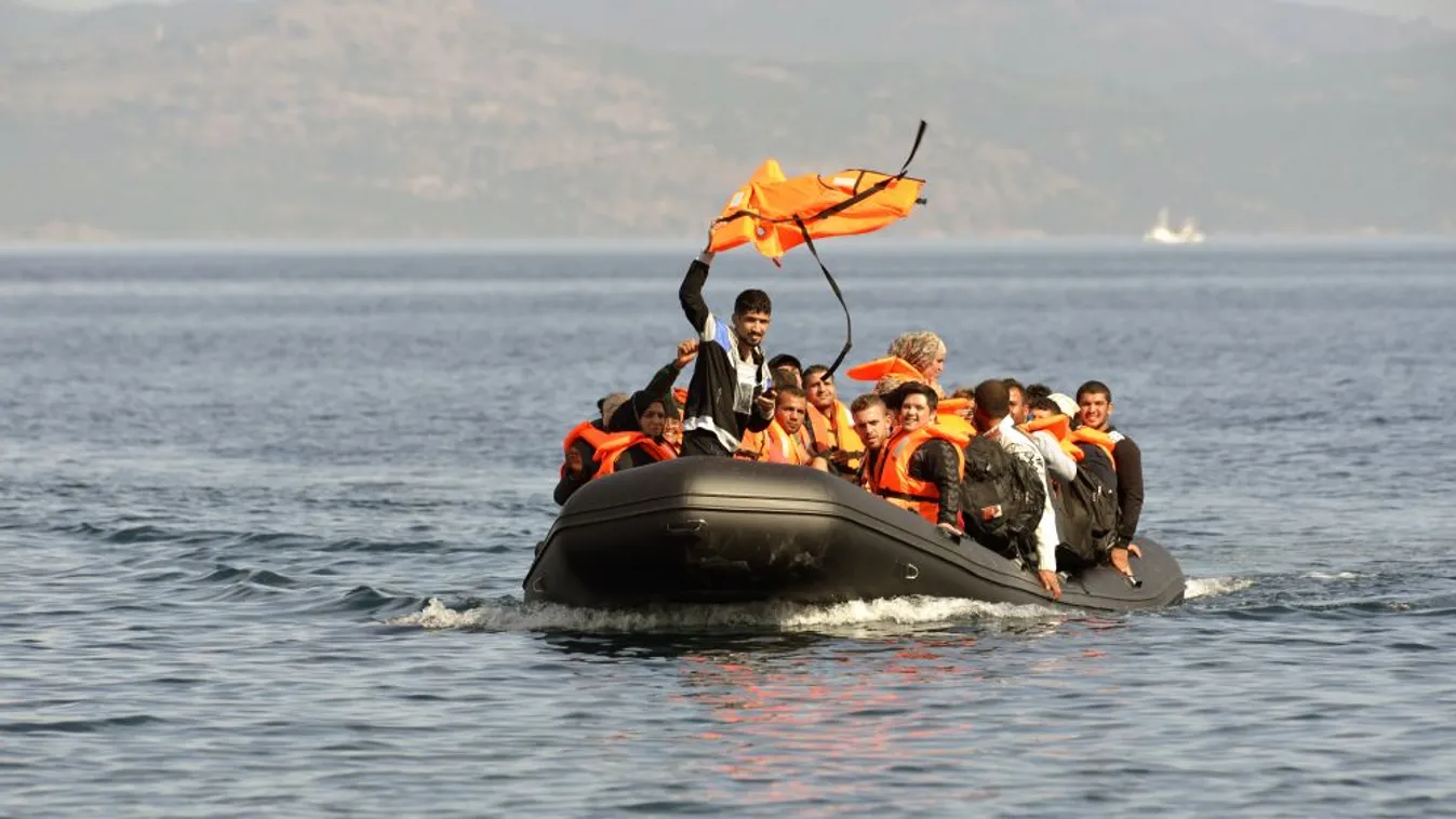 A leszboszi menekülttábor visszafordítja az érkezőket