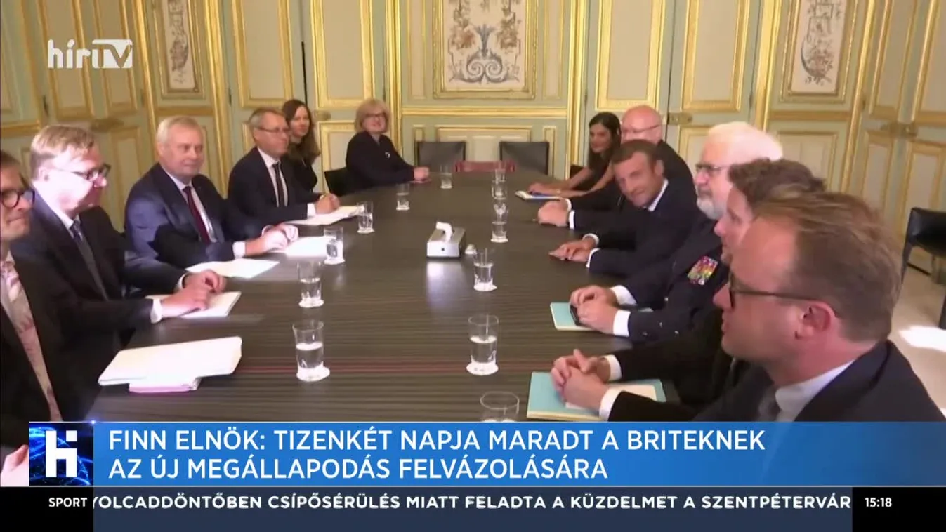 Finn elnök: Tizenkét napja maradt a briteknek az új megállapodás felvázolására