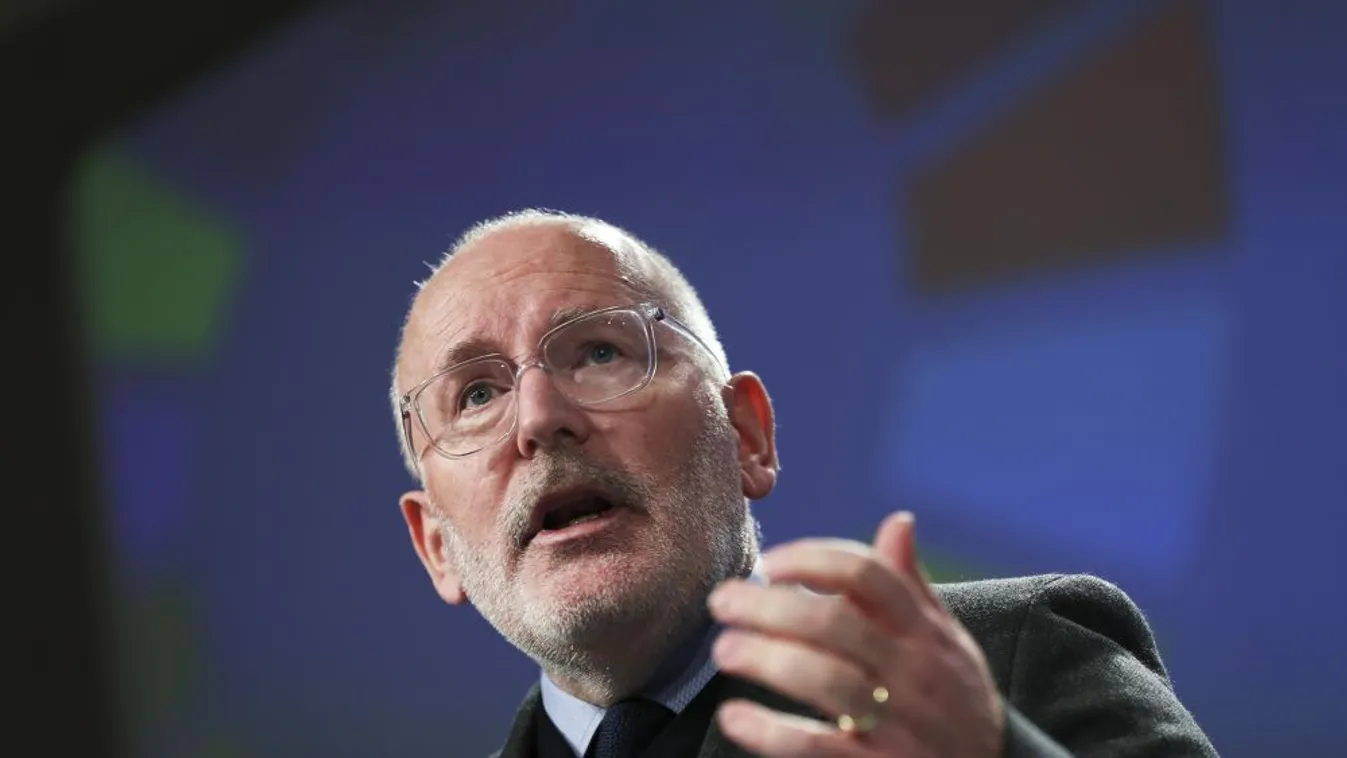 Ismét Magyarországot bírálta Frans Timmermans Brüsszelben
