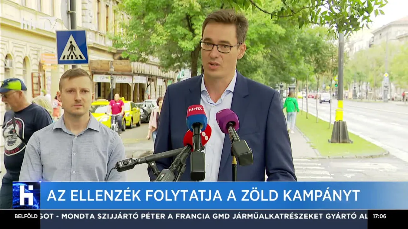 Az ellenzék folytatja a zöld kampányt