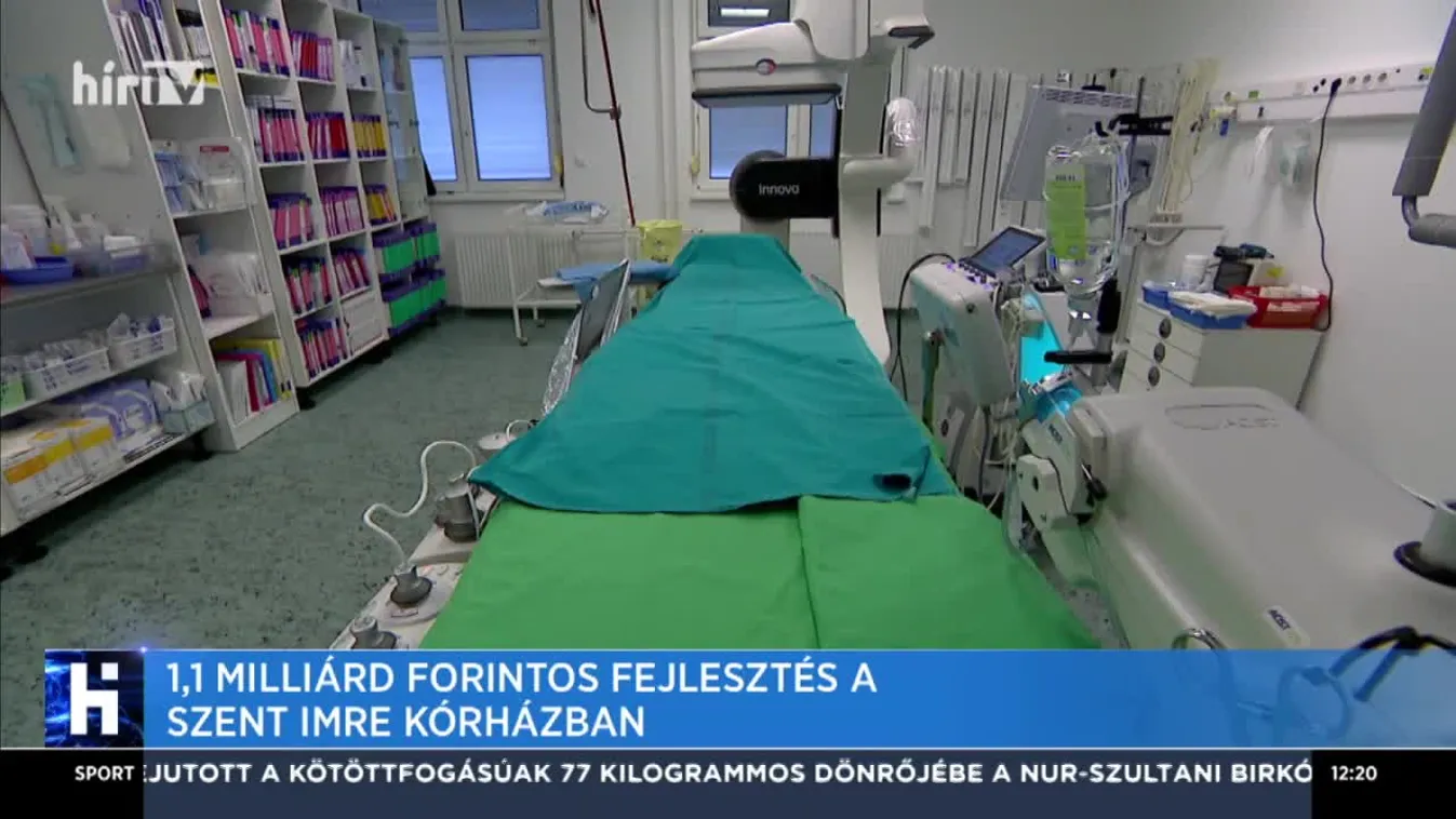 1,1 milliárd forintos fejlesztés a Szent Imre Kórházban