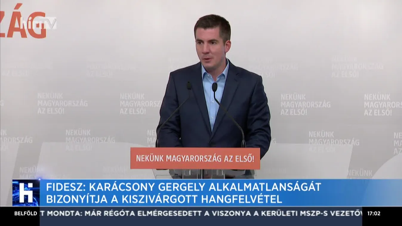 Fidesz: Karácsony alkalmatlanságát bizonyítja a kiszivárgott hangfelvétel