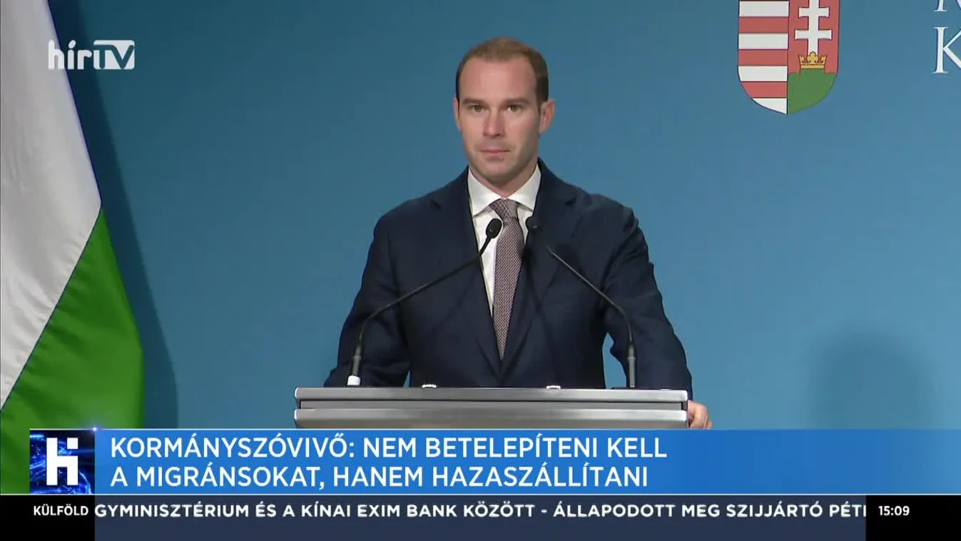 Hollik István: Nem betelepíteni kell a migránsokat, hanem hazaszállítani