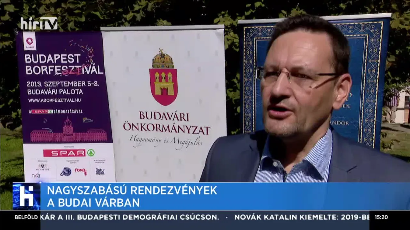 Nagyszabású rendezvények a Budai Várban