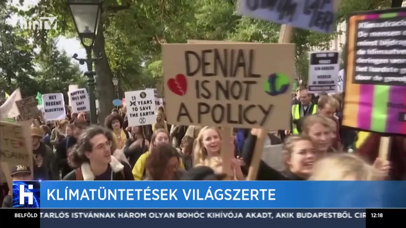 Klímatüntetések világszerte