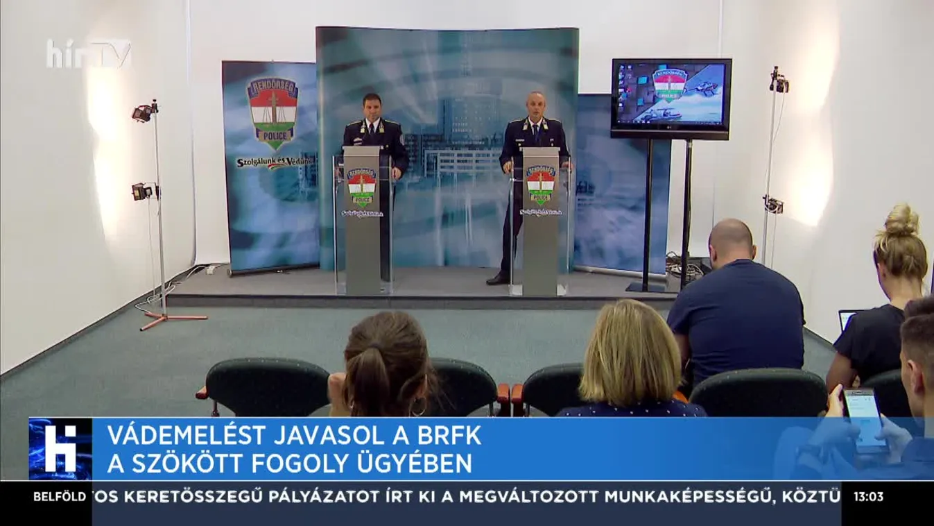A BRFK vádemelést javasol a februári fogolyszökés ügyében