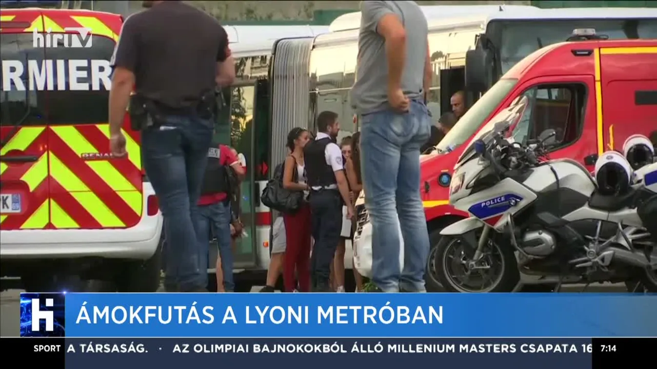 Ámokfutás a lyoni metróban