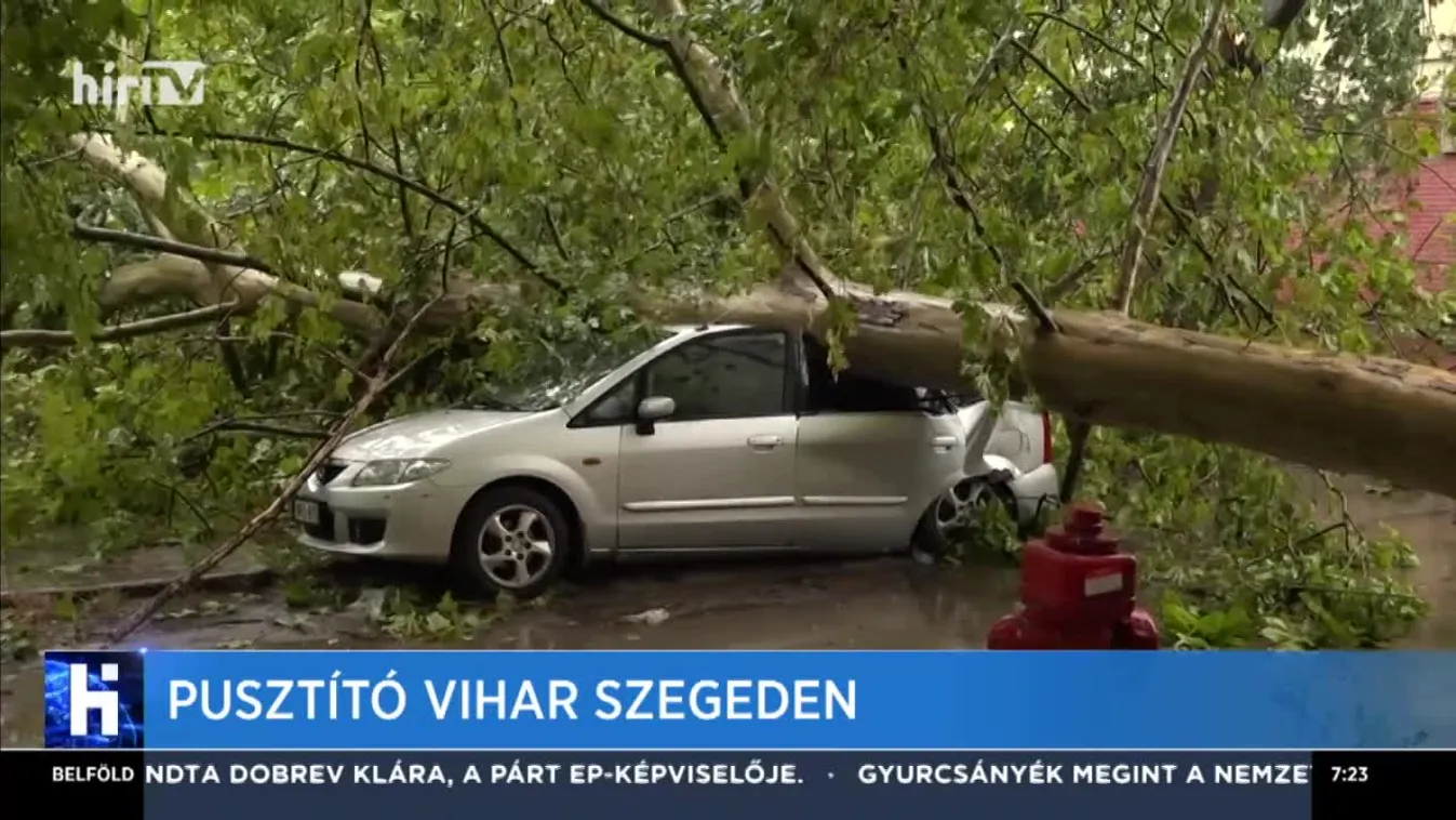 Pusztító vihar Szegeden