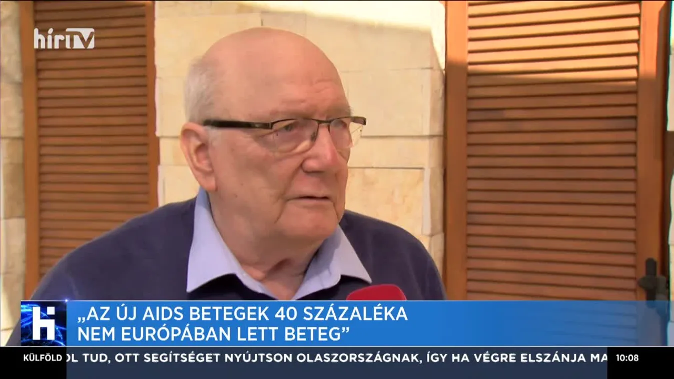 „Az új AIDS betegek 40 százaléka nem Európában lett beteg”