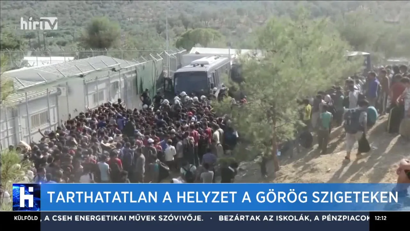 Tarthatatlan a helyzet a görög szigeteken