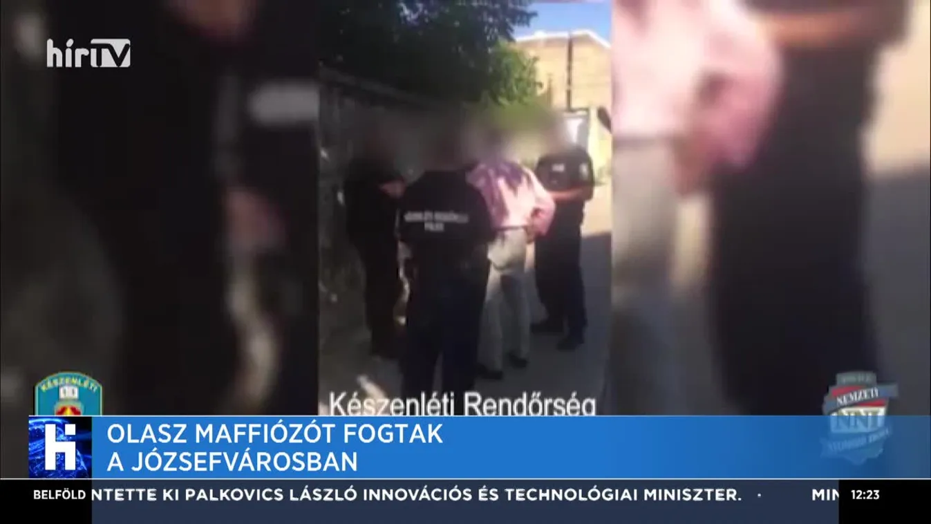 Olasz maffiózót fogtak a Józsefvárosban