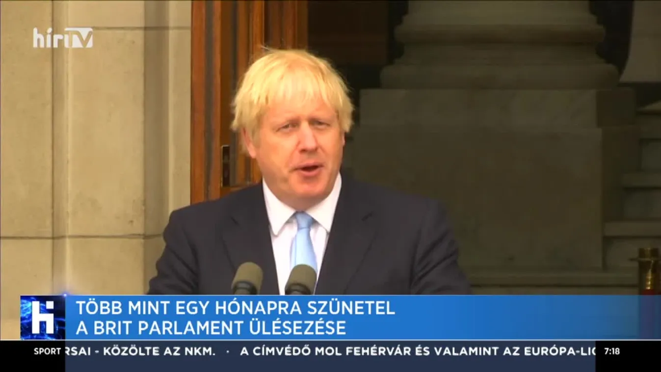 Több mint egy hónapra szünetel a brit parlament ülésezése
