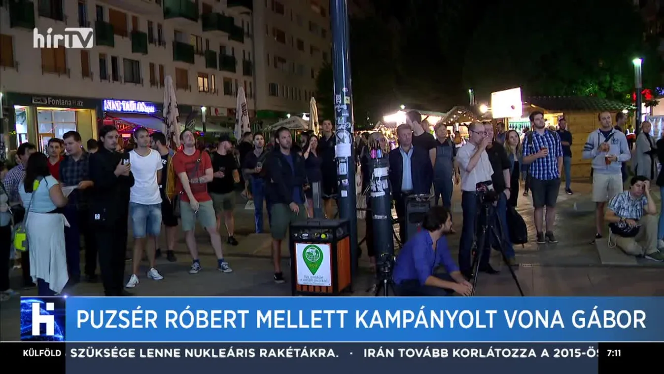 Puzsér Róbert mellett kampányolt Vona Gábor