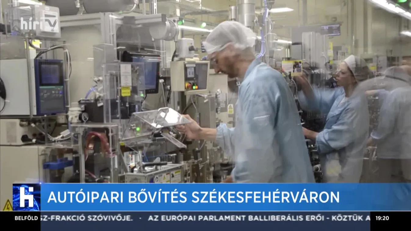 Autóipari bővítés Székesfehérváron
