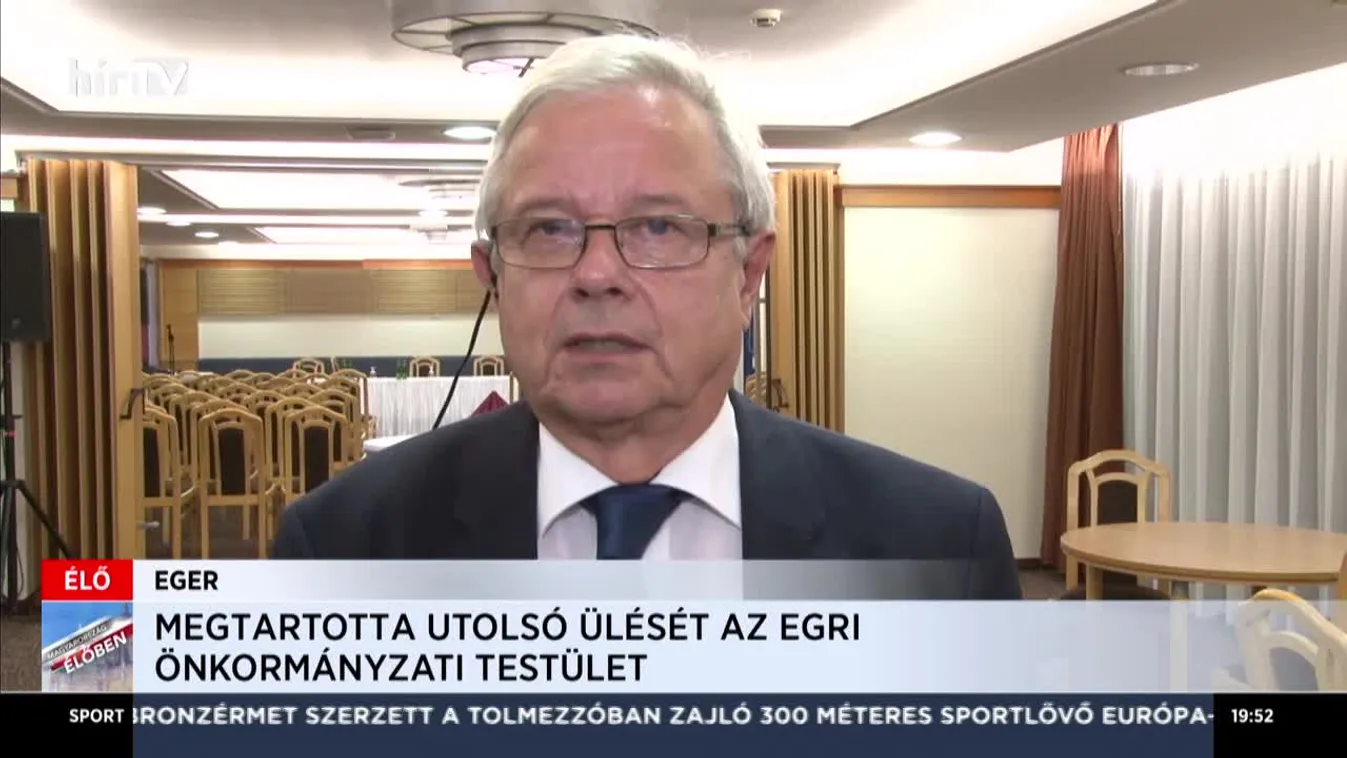 Habis László: Összefoglalva Eger egy nagyon intenzív fejlődési pályára állt