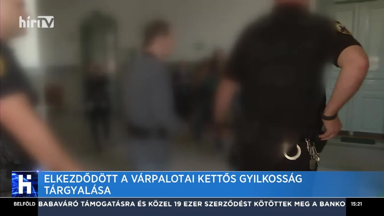 Elkezdődött a várpalotai kettős gyilkosság tárgyalása