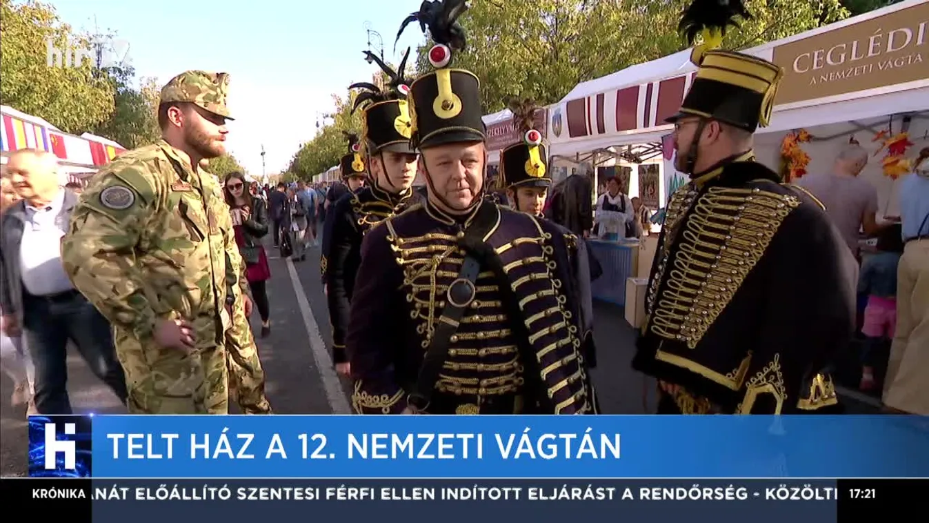 Telt ház a 12. Nemzeti Vágtán