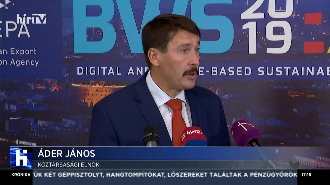 Áder: A magyar vízipari tudástőke exportképes termék