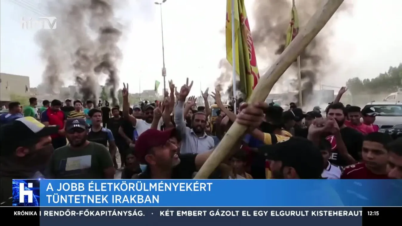 A jobb életkörülményekért tüntetnek Irakban