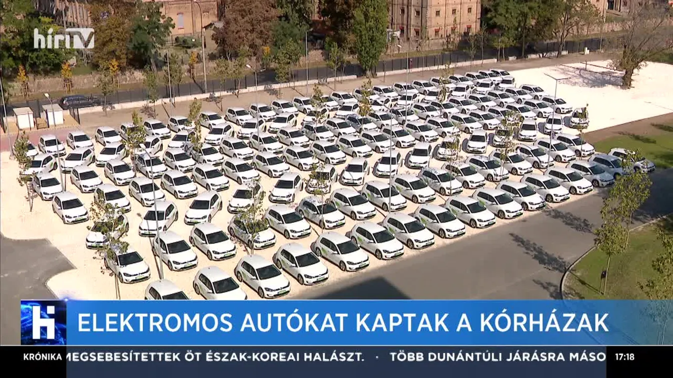 Elektromos autókat kaptak a kórházak