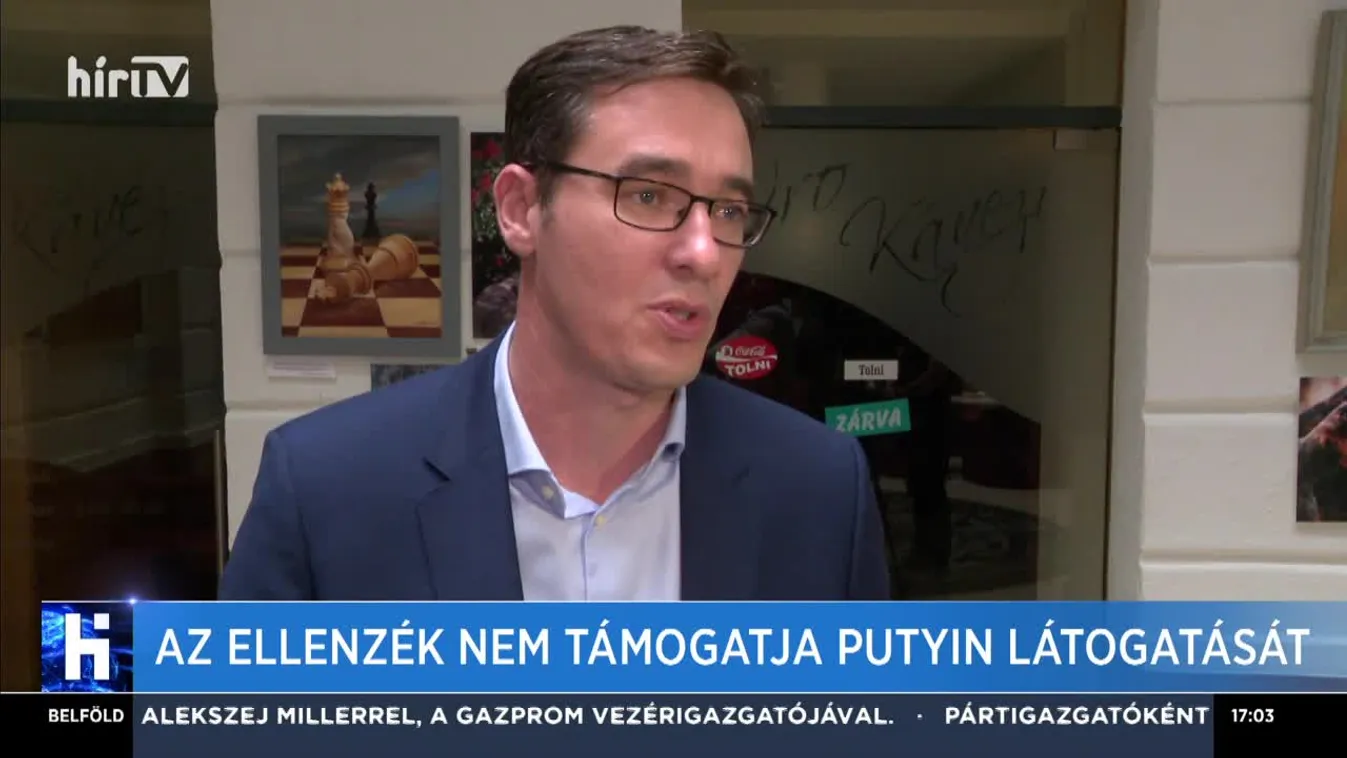 Az ellenzék nem támogatja Putyin látogatását