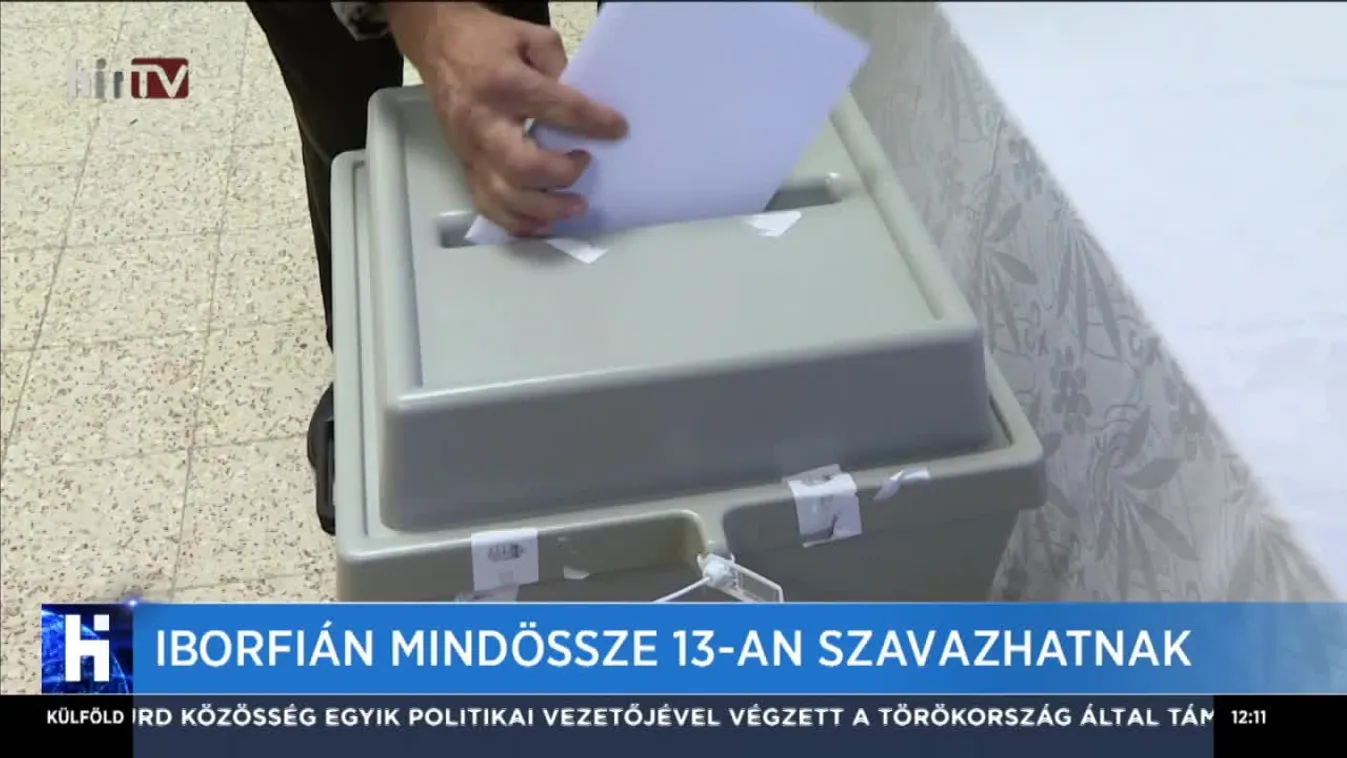 Iborfián mindössze 13-an szavazhatnak