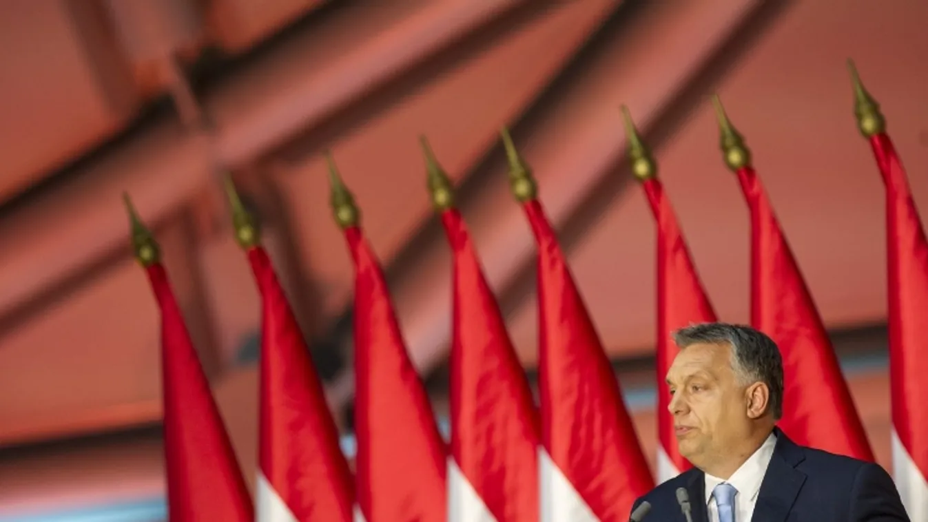 Orbán Viktor ünnepi beszéde ÉLŐBEN a Hír TV műsorán