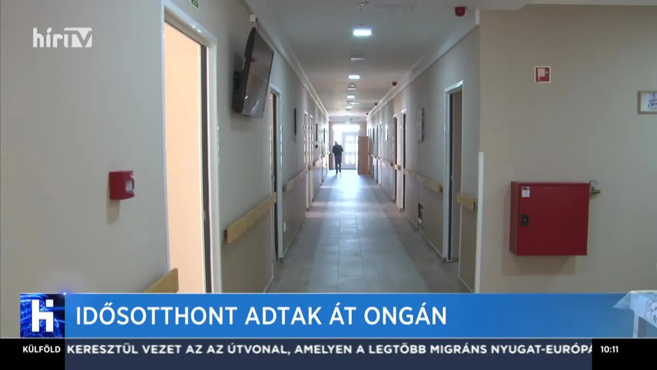 Idősotthont adtak át Ongán