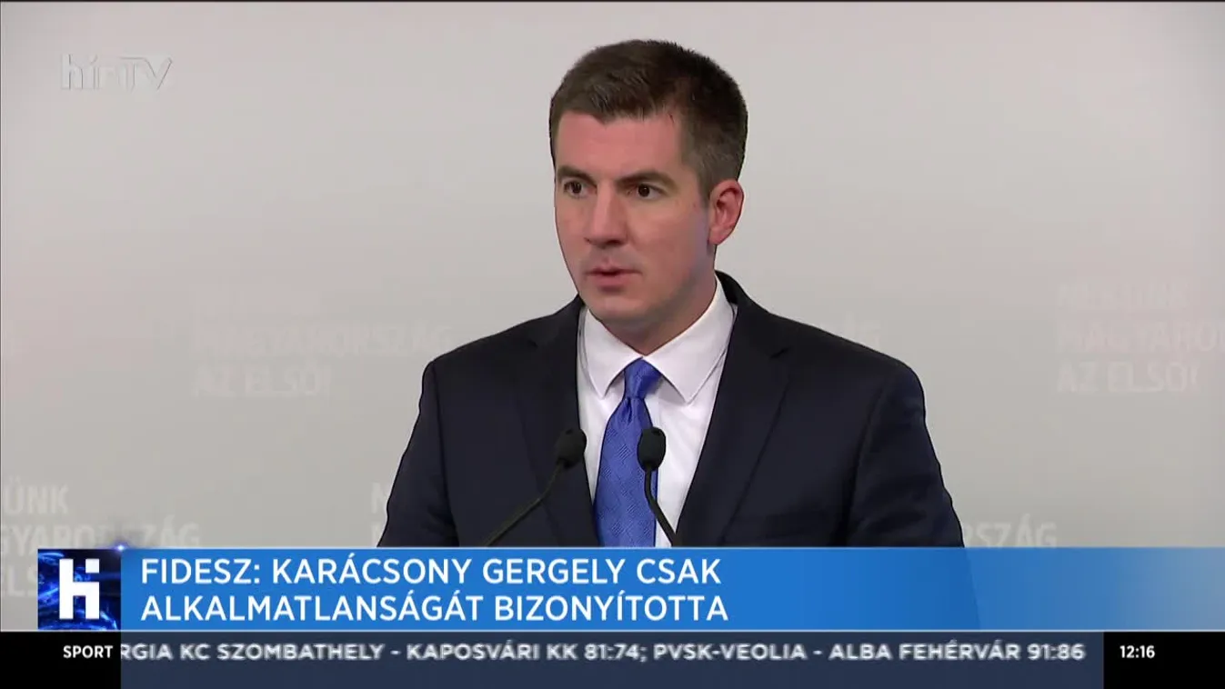Fidesz: Karácsony csak alkalmatlanságát bizonyította