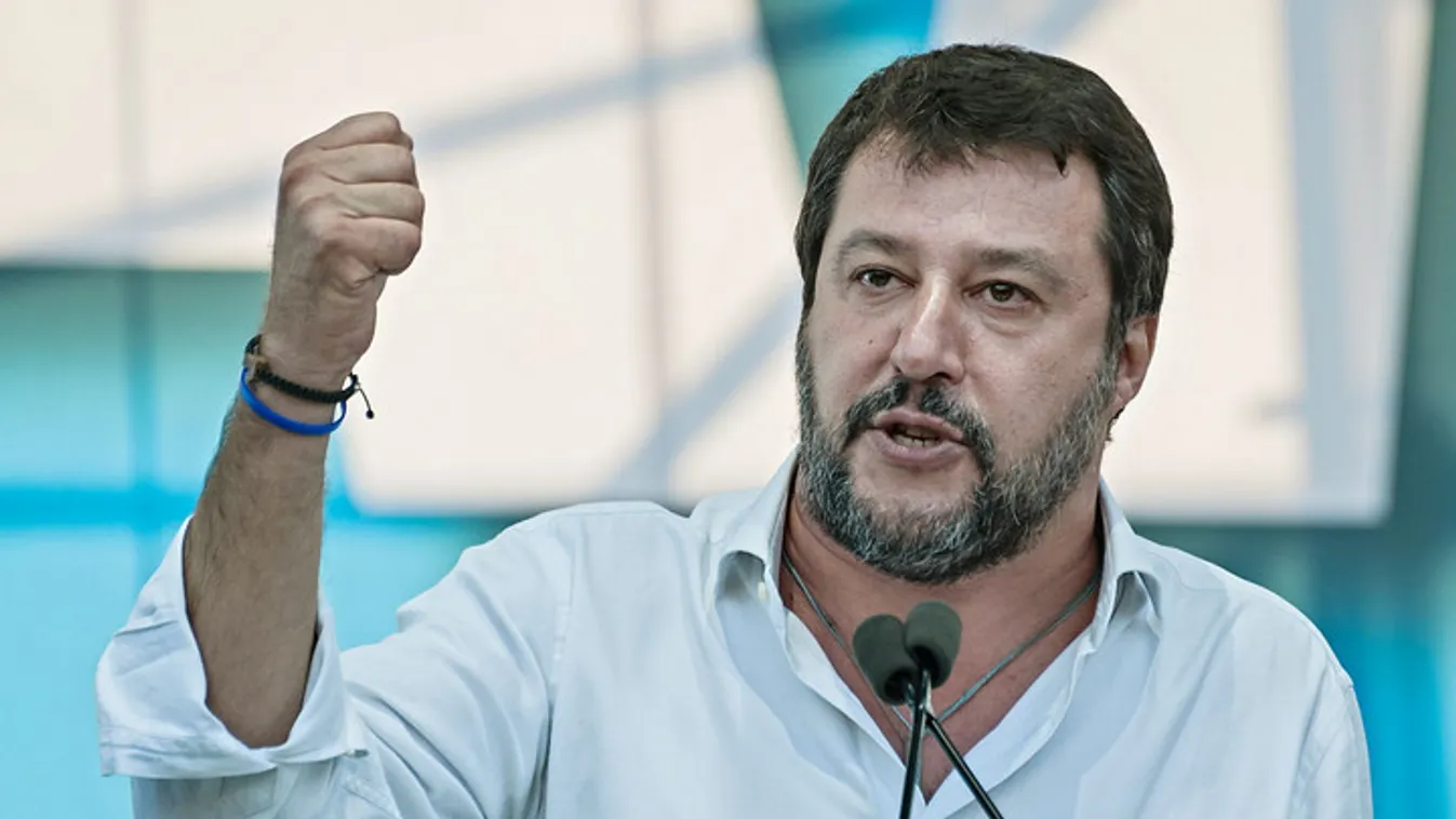 A magyar hősöket méltatta Salvini