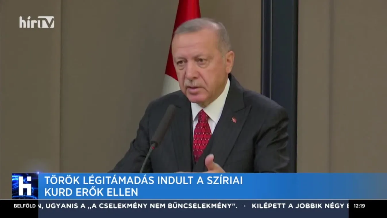 Török légitámadás indult a szíriai kurd elnök ellen