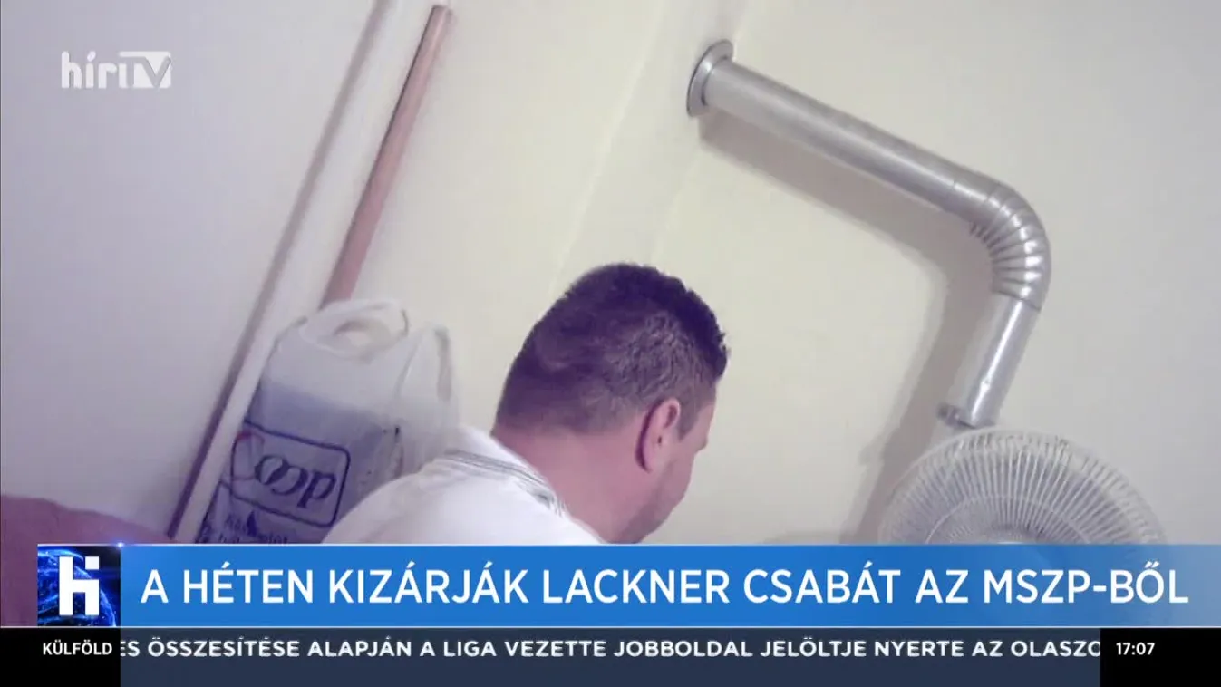 A héten kizárják Lackner Csabát az MSZP-ből