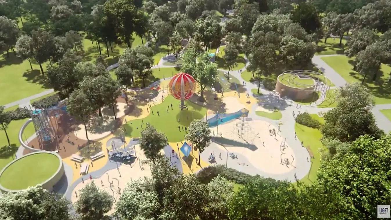 Liget Budapest: átadták a Nagyjátszóteret és a Millennium Házát