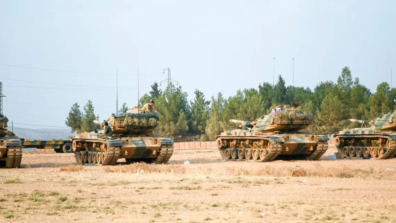 Törökország a szárazföldi hadműveleteket is megindította Északkelet-Szíriában