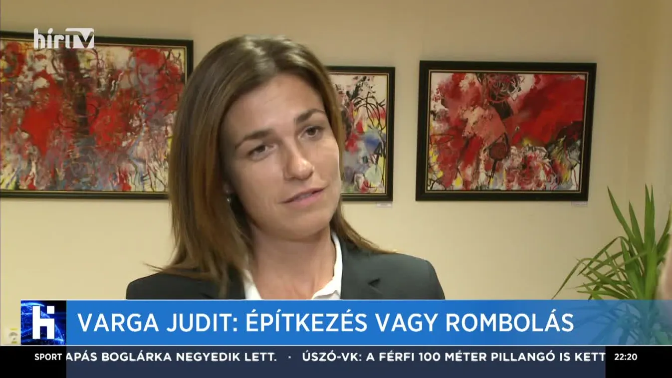Varga Judit: Építkezés vagy rombolás