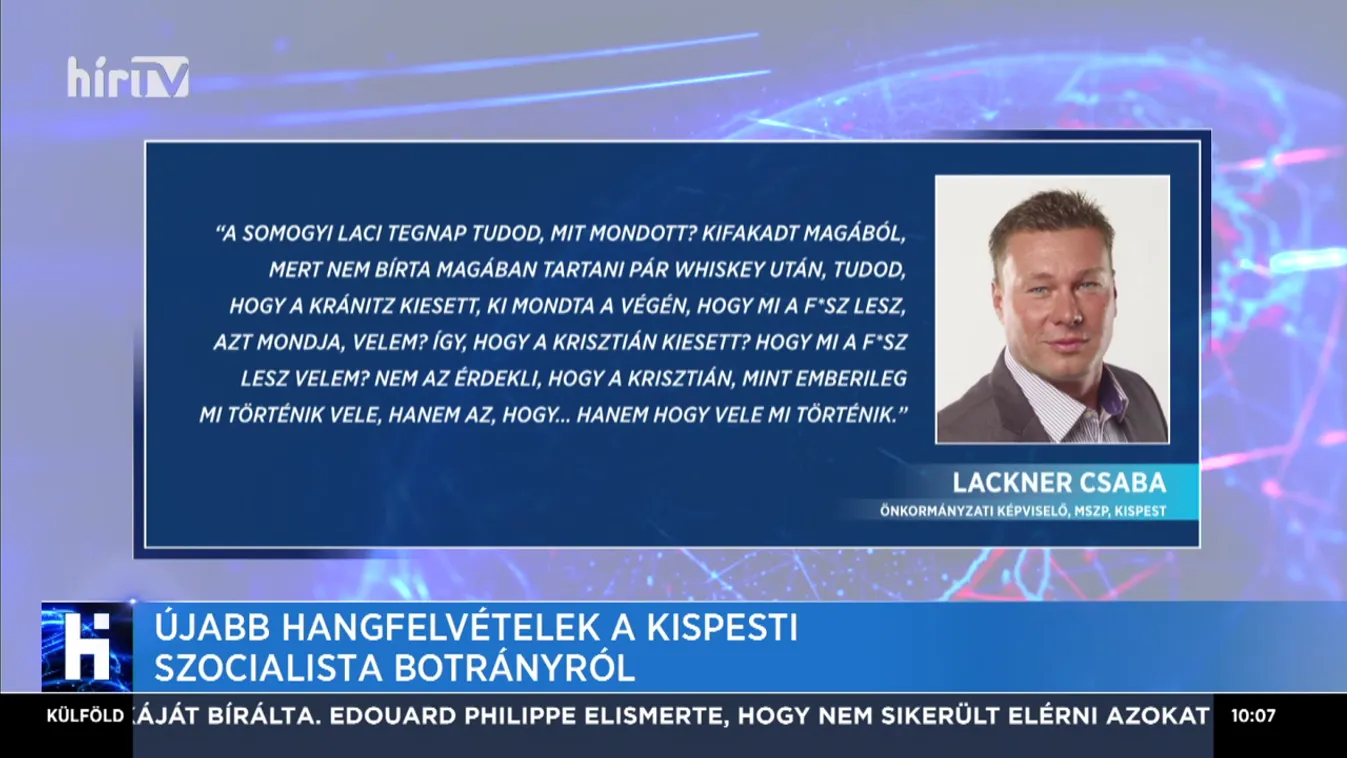 Újabb hangfelvételek a kispesti szocialista botrányról