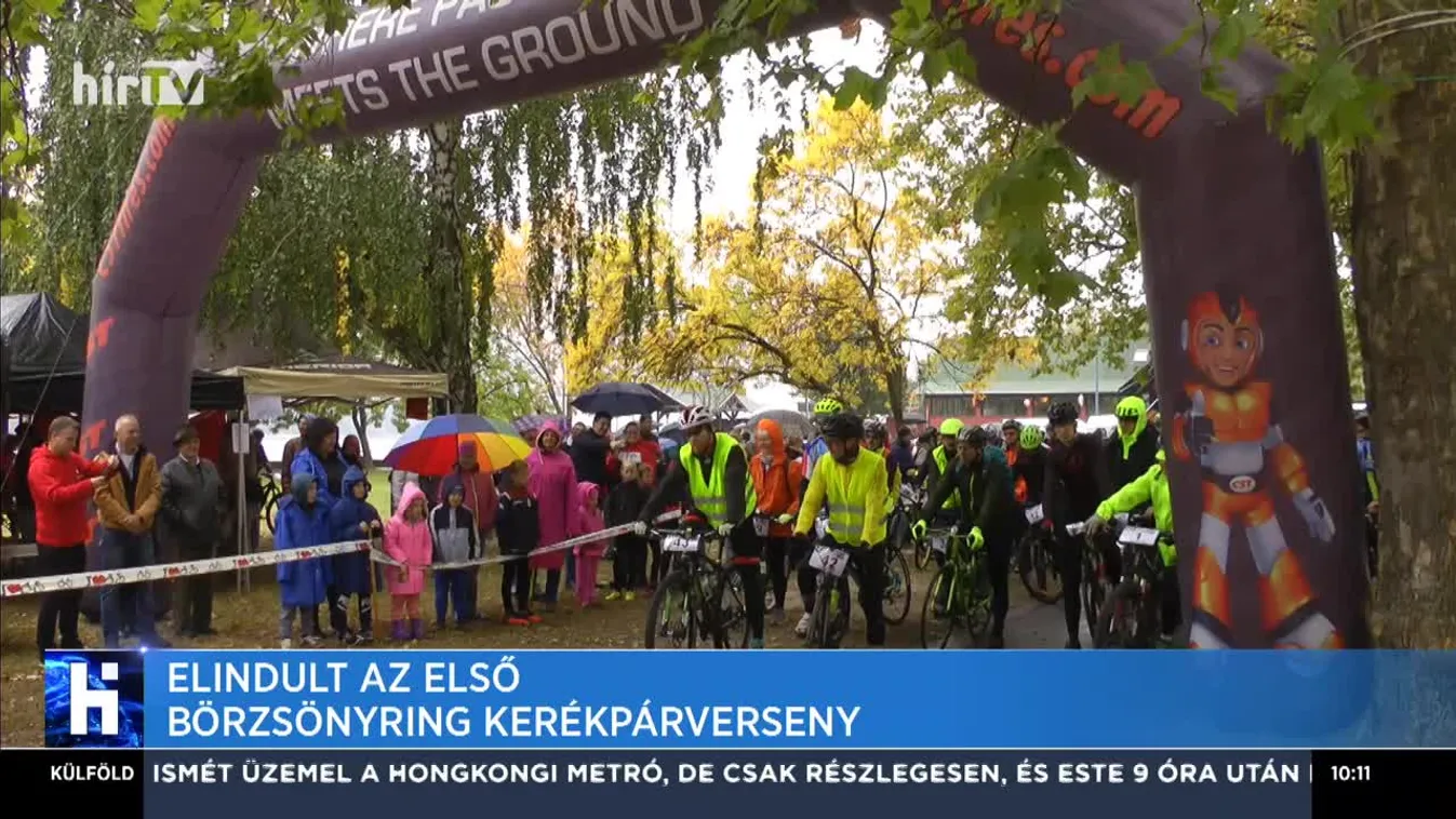 Elindult az első Börzsönyring kerékpárverseny