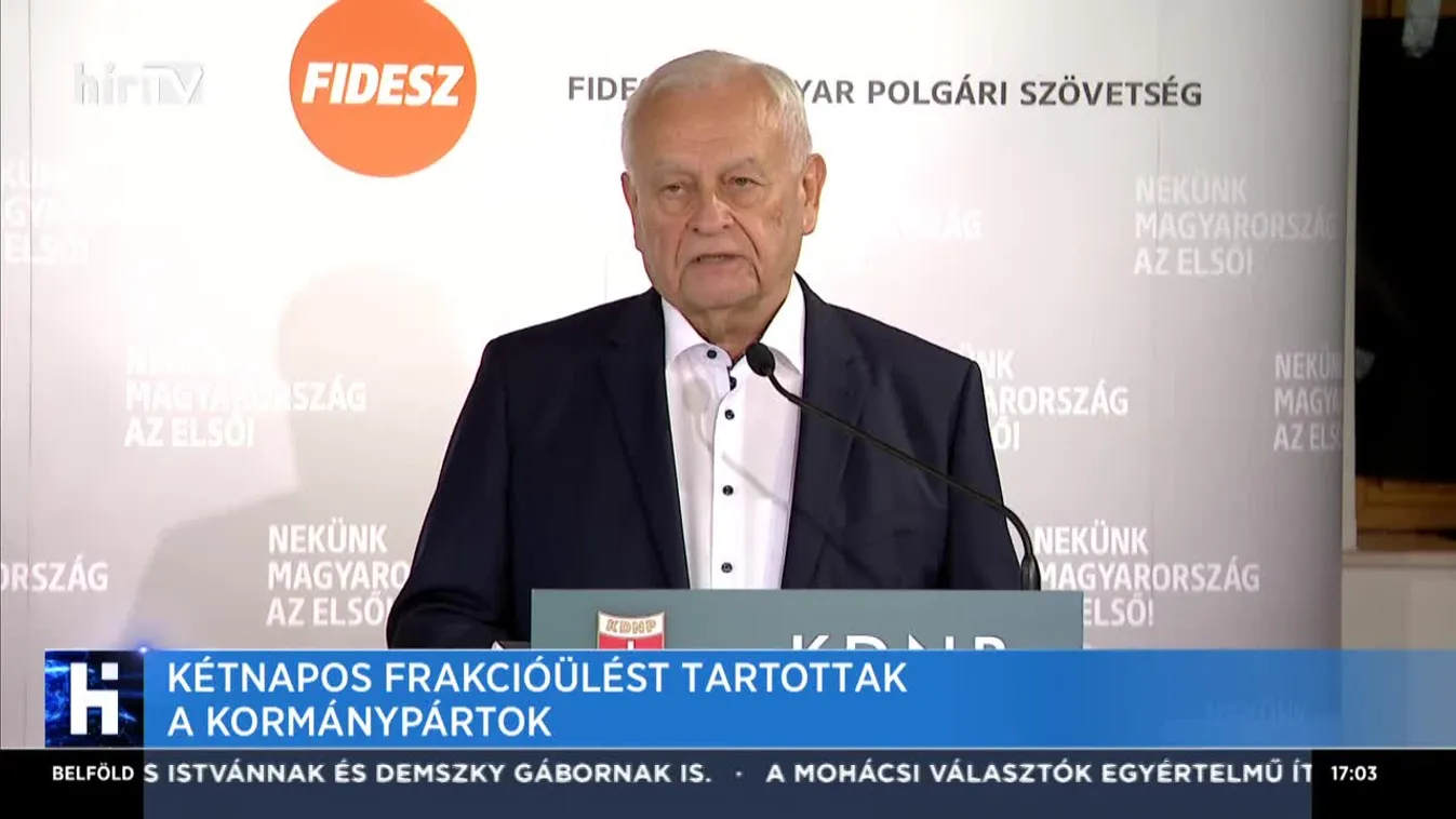 Kétnapos frakcióülést tartottak a kormánypártok