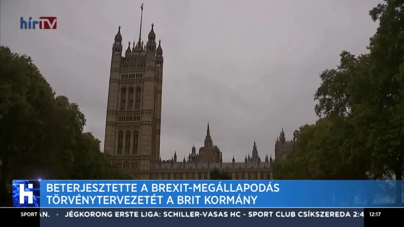 Beterjesztette a Brexit-megállapodás törvénytervezetét a brit kormány