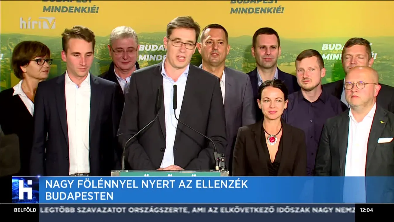 Nagy fölénnyel nyert az ellenzék Budapesten