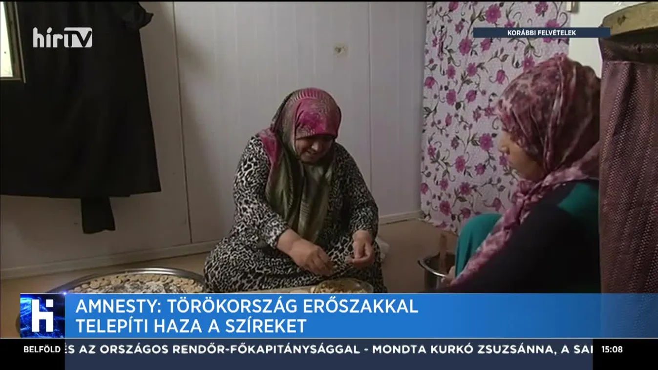 Amnesty: Törökország erőszakkal telepíti haza a szíreket