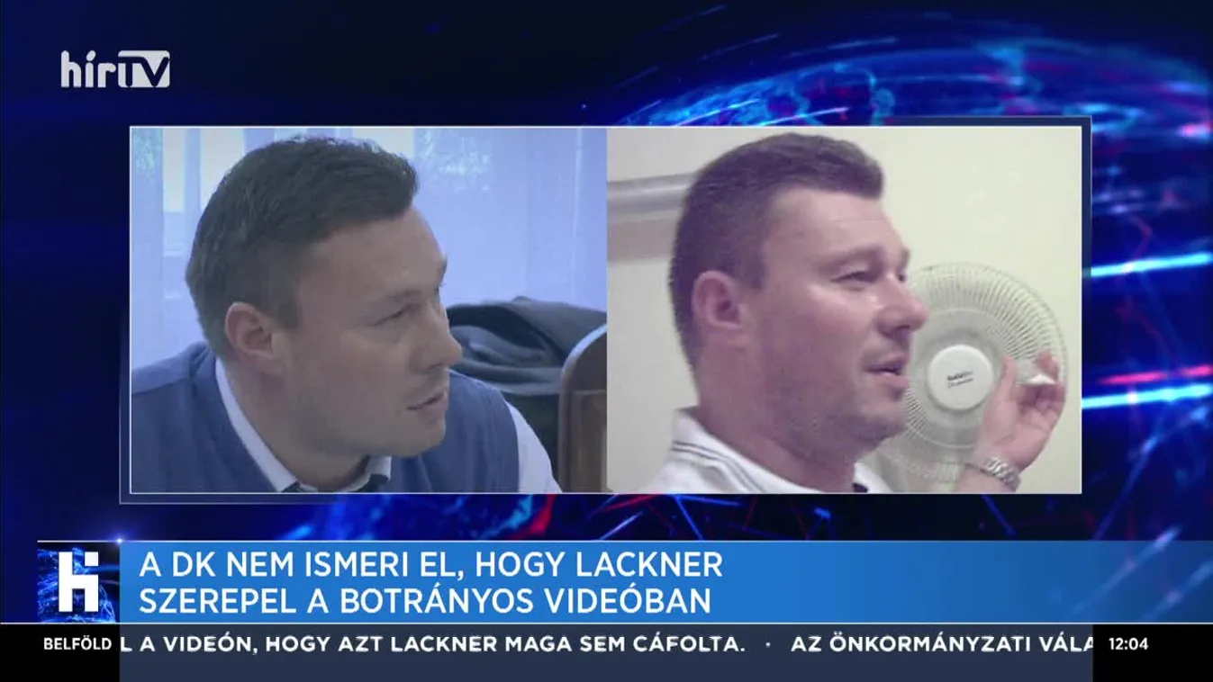 A DK nem ismeri el, hogy Lackner szerepel a botrányos videóban