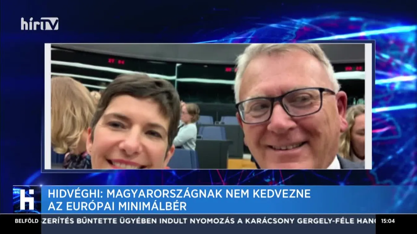 Hidvéghi: Magyarországnak nem kedvezne az európai minimálbér