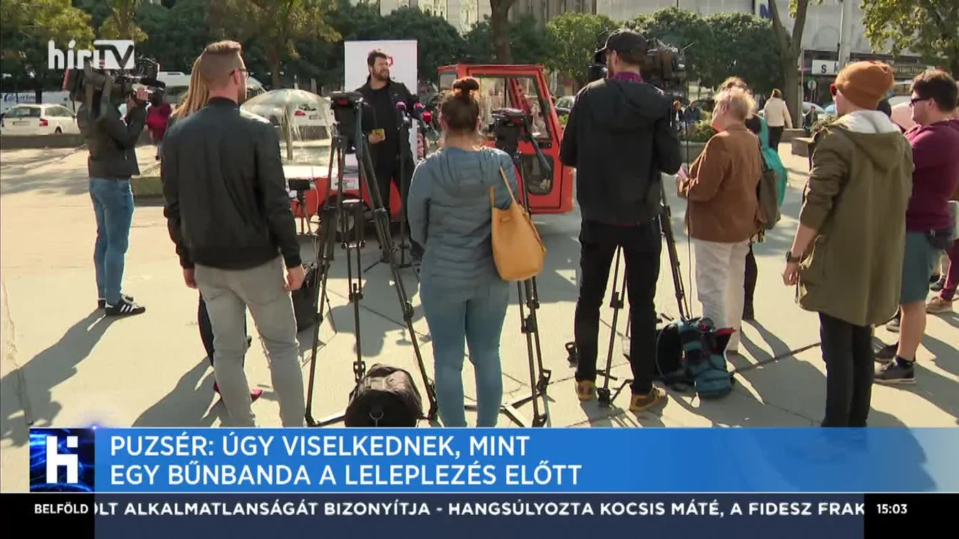 Puzsér: Úgy viselkednek, mint egy bűnbanda a leleplezés előtt