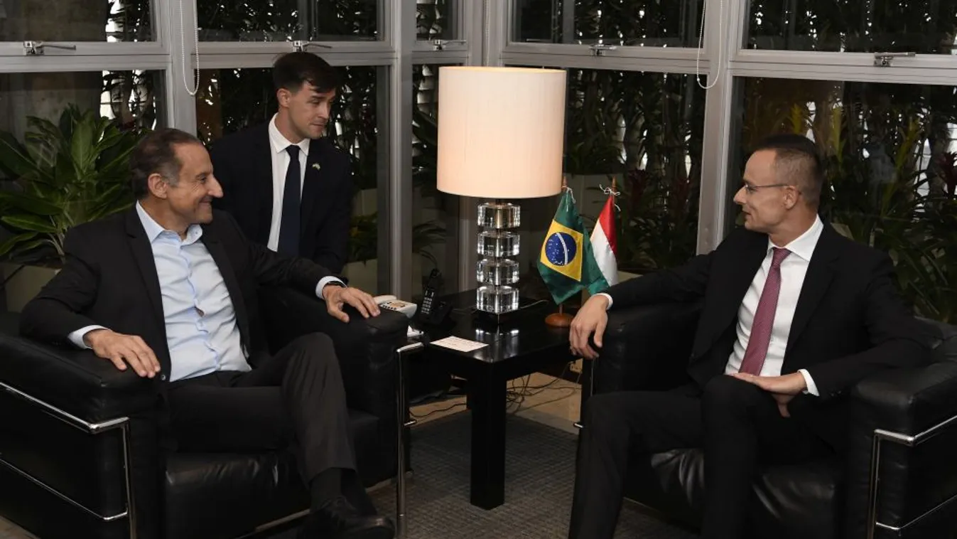 Szijjártó: Magyarország és Brazília gazdasági együttműködése nagy lehetőség előtt áll