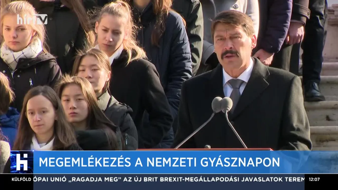 Megemlékezés a nemzeti gyásznapon